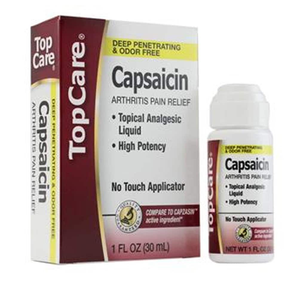 1 Capsaicin Arthritis Pain Relief Topical Analgesic Liquid High Potenc ...