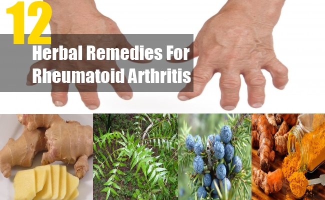 12 Herbal Remedies For Rheumatoid Arthritis