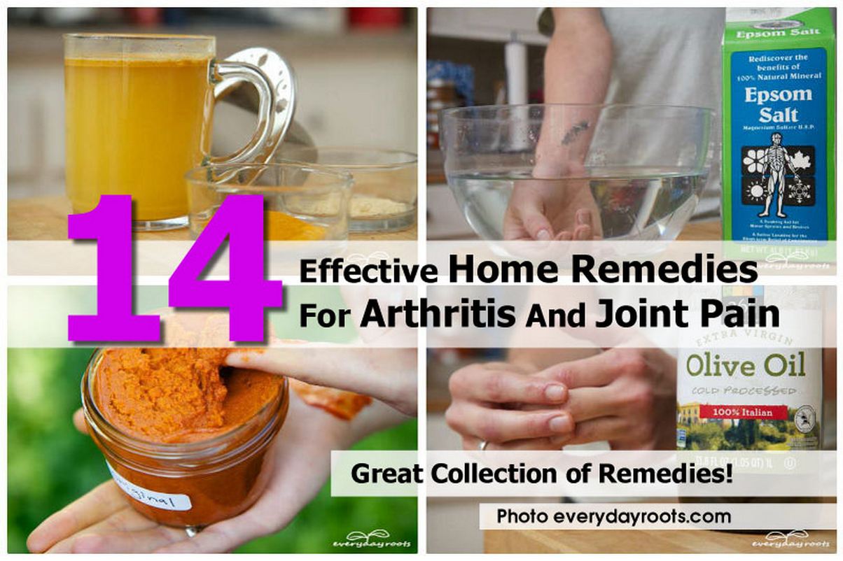 14 Effective Home Remedies For Arthritis And Joint Pain