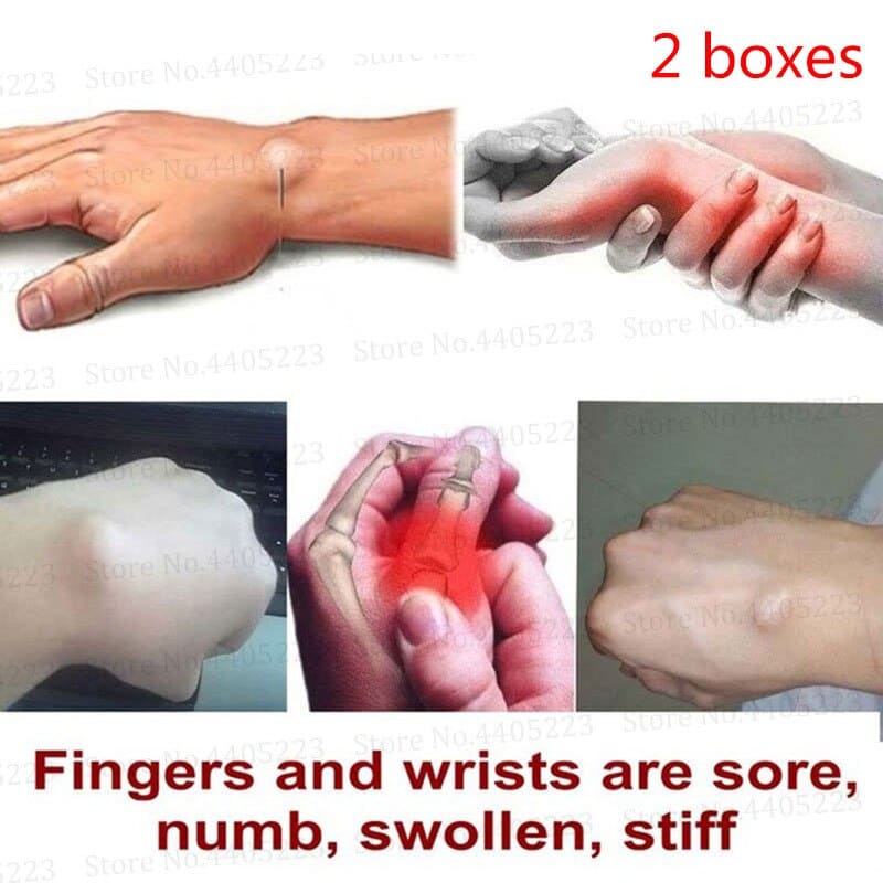 2 Boxes Medical Balm Tenosynovitis Plaster Finger Wrist Pain Arthritis ...