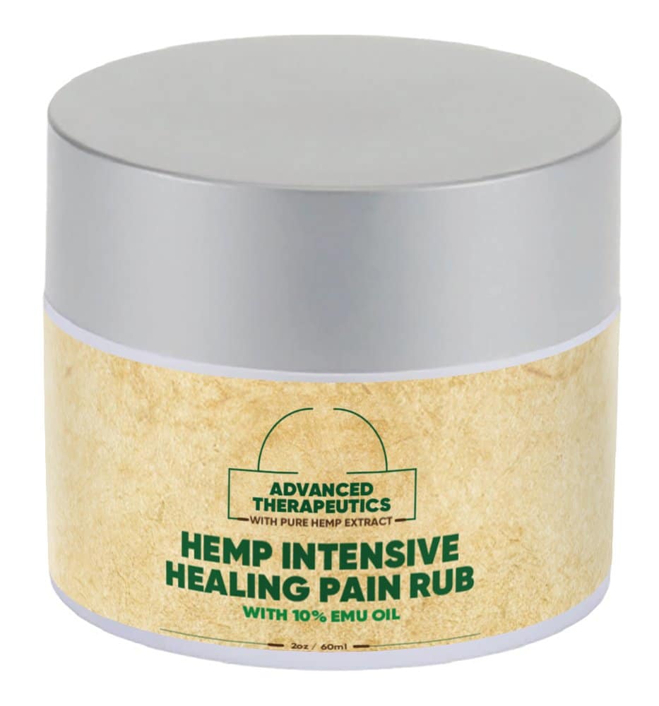 2 oz Pure Hemp Oil Arthritis Pain Relief Cream for Knee Back Neck Joint ...