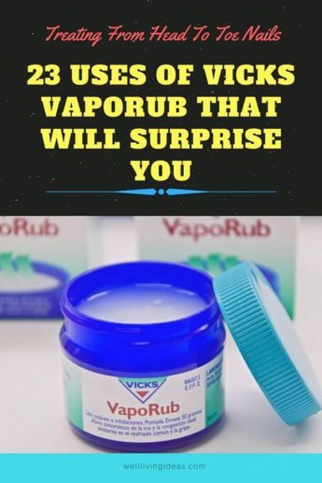 23 Uses of Vicks VapoRub That Will Surprise You # ...