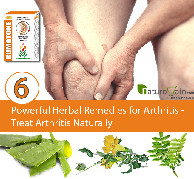6 Powerful Herbal Remedies for Arthritis