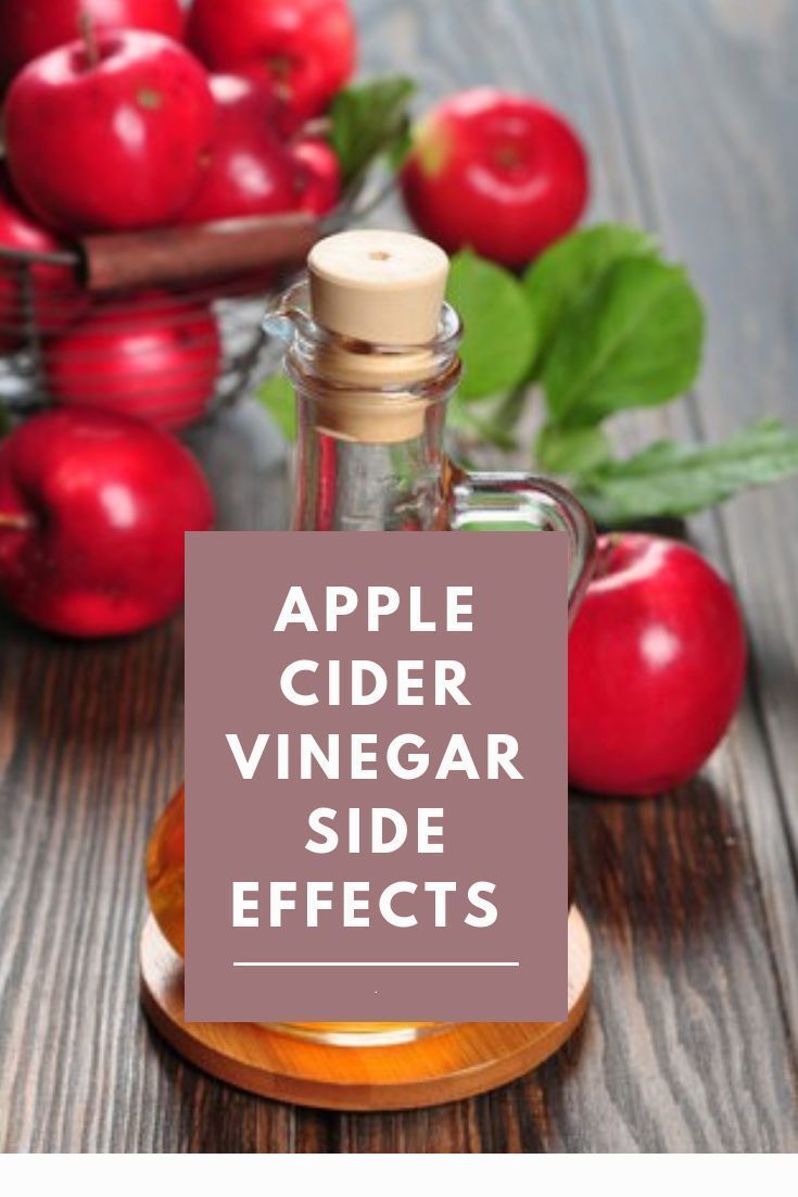 6 Side Effects of Drinking Too Much Apple Cider Vinegar ...