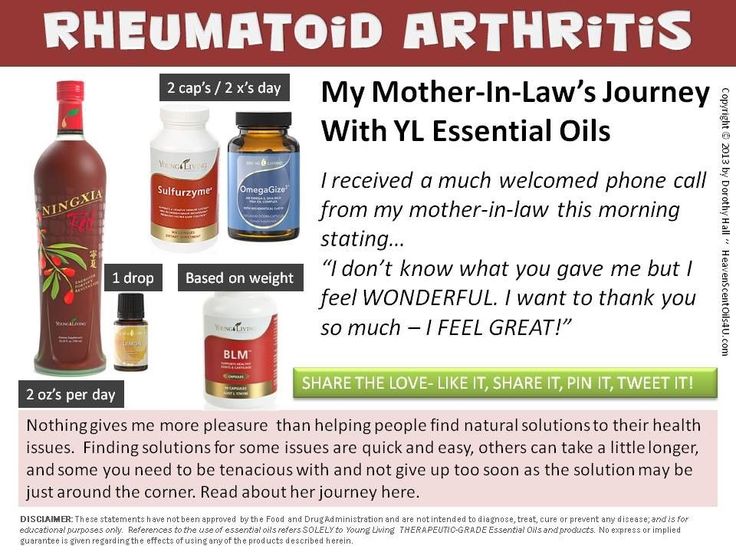 8 Best images about Young living arthritis on Pinterest ...