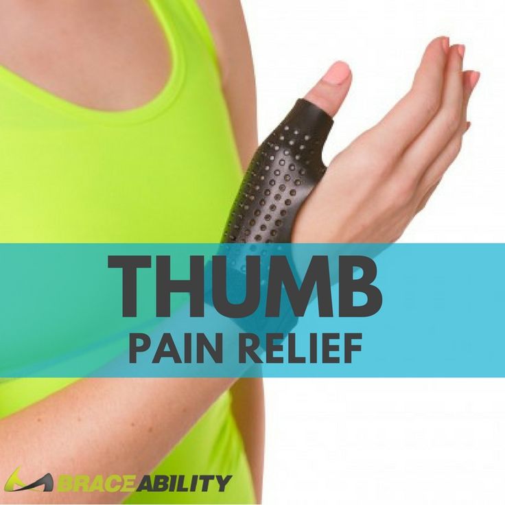 8 best Thumb Pain Relief