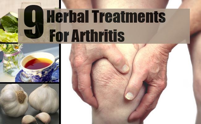 9 Effective Herbal Treatments For Arthritis