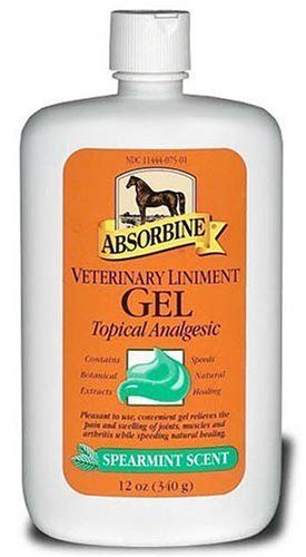 Absorbine Vet Liniment Gel 12oz by Gifted Horse. $11.99 ...