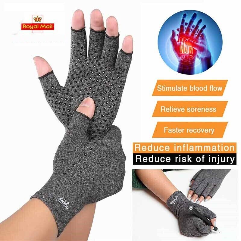 Active Arthritis Compression Grip Gloves, Keep Hands Warm &  Relieves ...