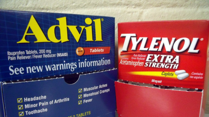 Advil or tylenol for cold