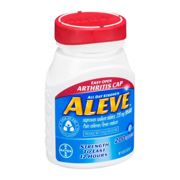 Aleve Tablets with Easy Open Arthritis Cap Reviews 2020