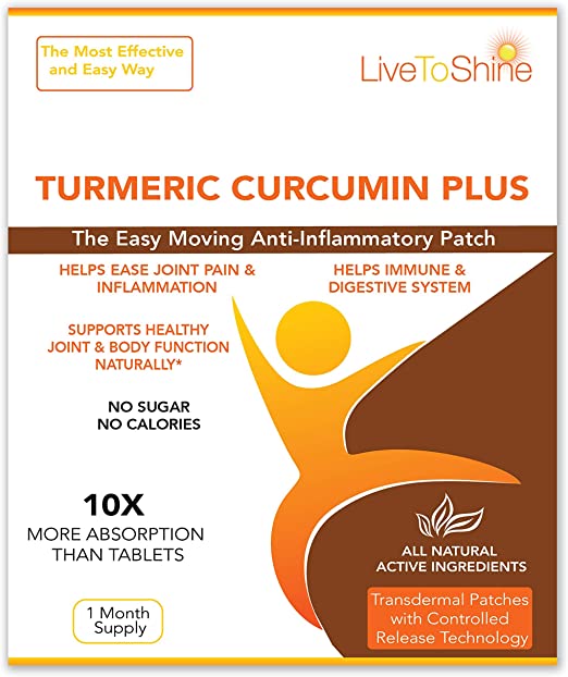 Amazon.com: Turmeric Curcumin Anti Inflammatory Patches