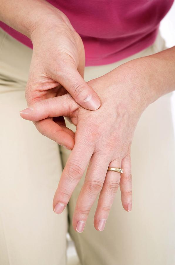 Arthritic Hands Photograph by Lea Paterson/science Photo Library