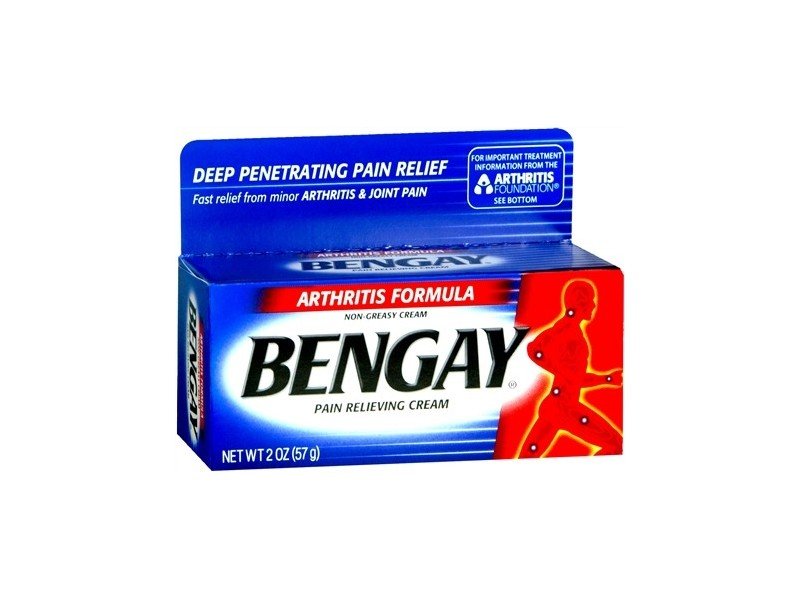 Bengay Pain Relieving Cream, Arthritis Formula, 2 oz ...