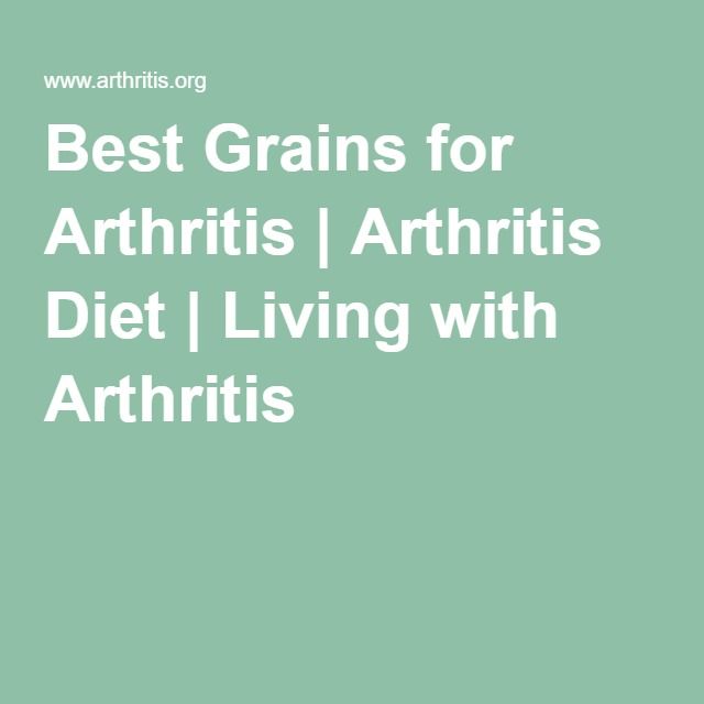 Best Grains for Arthritis