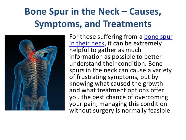 Bone Spur in the Neck  Causes, Symptoms, and Treatments
