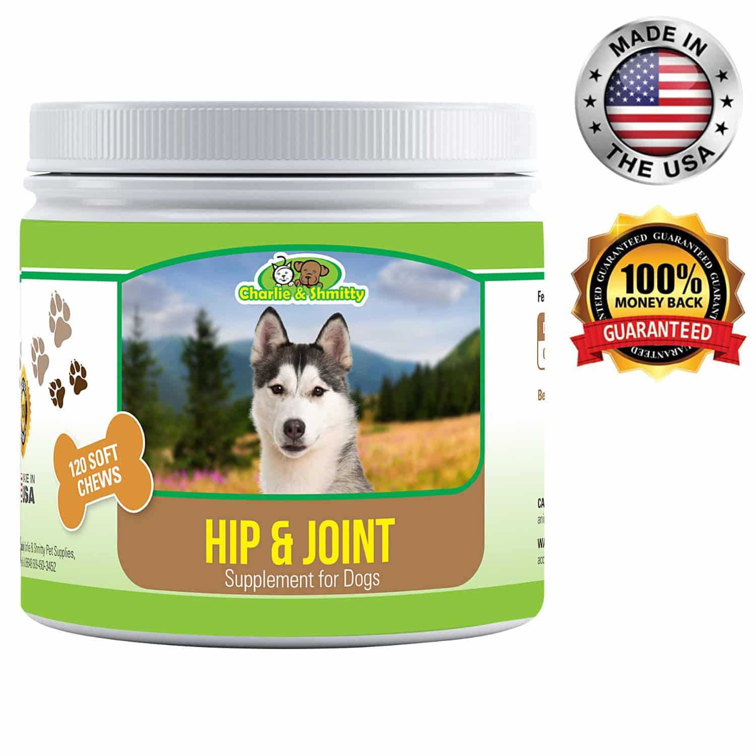 Buy Glucosamine for Dogs, All Natural Hip and Joint Supplement For Dogs ...