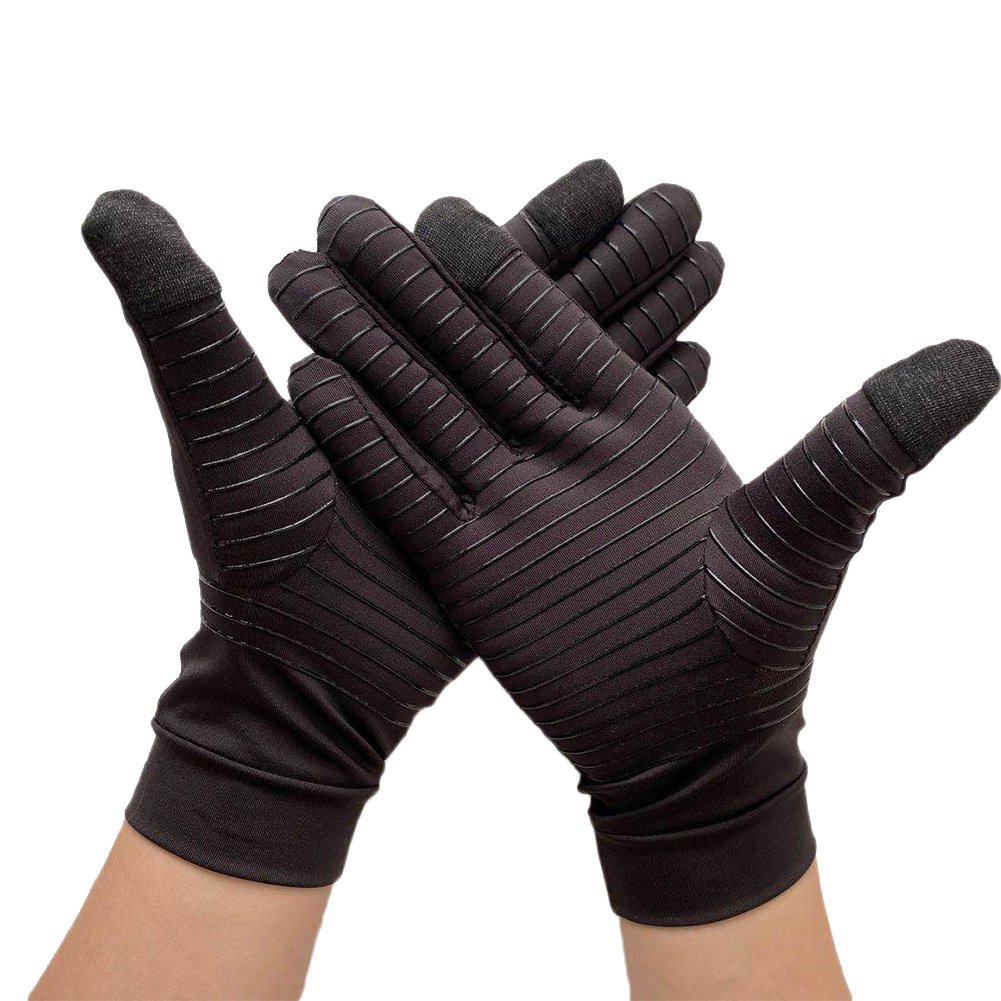 CABINA HOME Copper Anti Arthritis Gloves Hand Wrist Support Finger ...