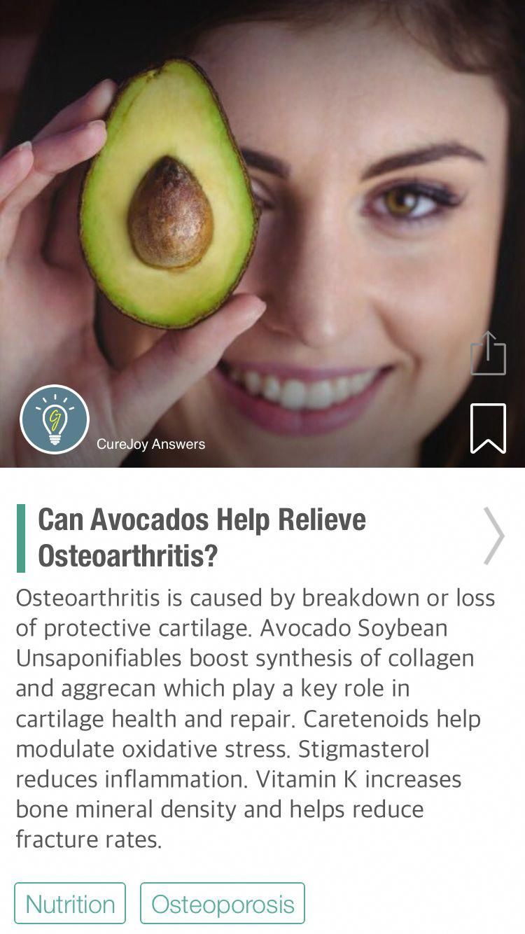 Can Avocados Help Relieve Osteoarthritis?