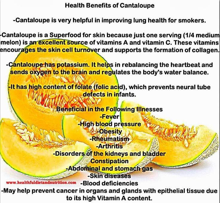 Cantaloupe and its benefits... Have you tried juicing cantaloupe? How ...