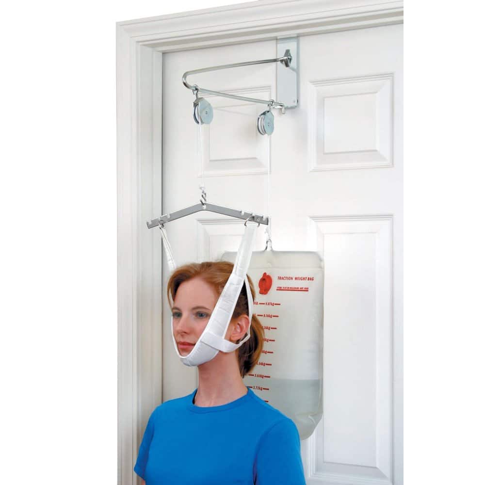 DMI Cervical Neck Traction Over The Door Device for Physical Therapy ...