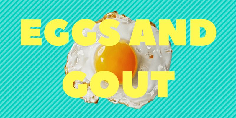 eggs and gout
