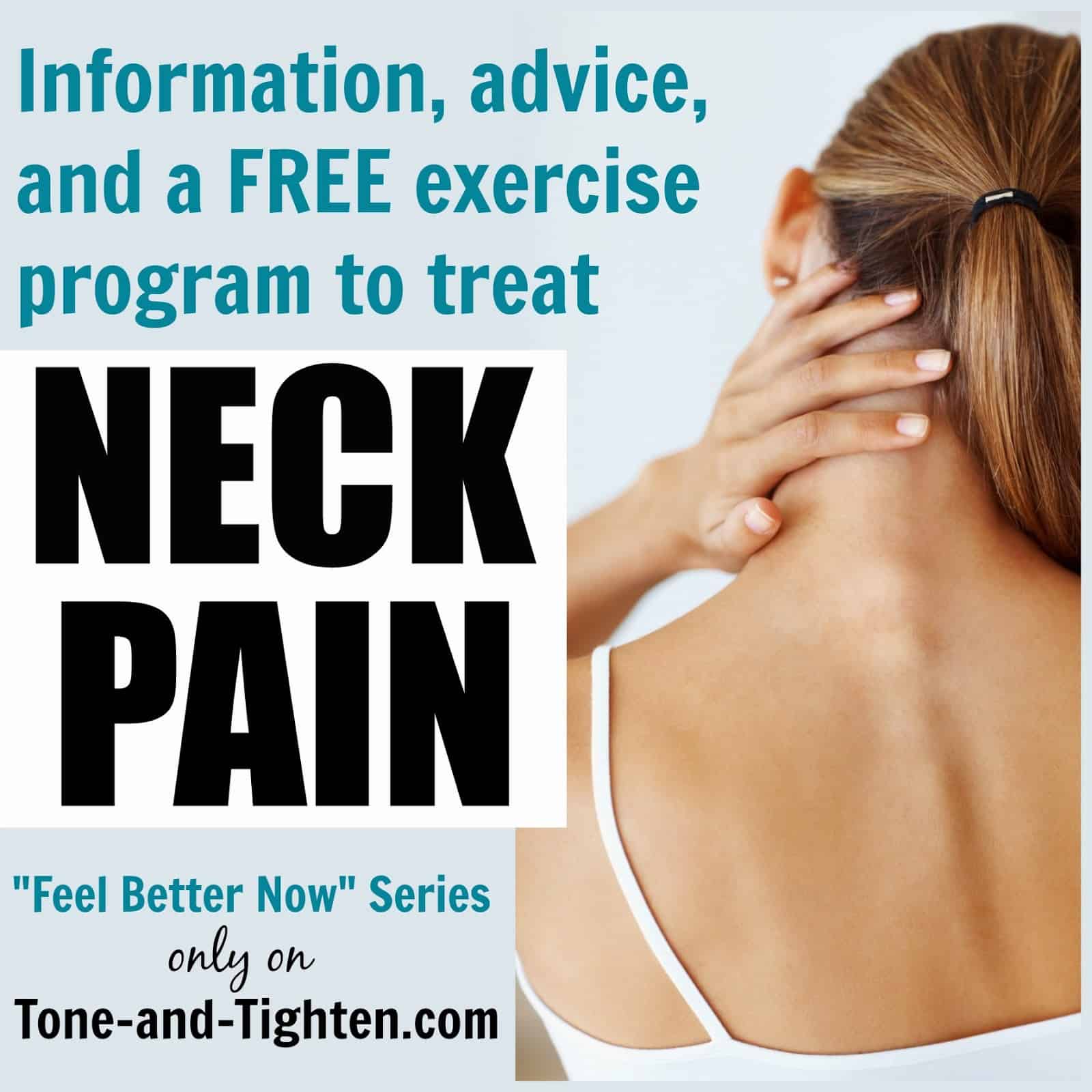 Feel Better Now Series  How to treat neck pain  Best exercises to ...