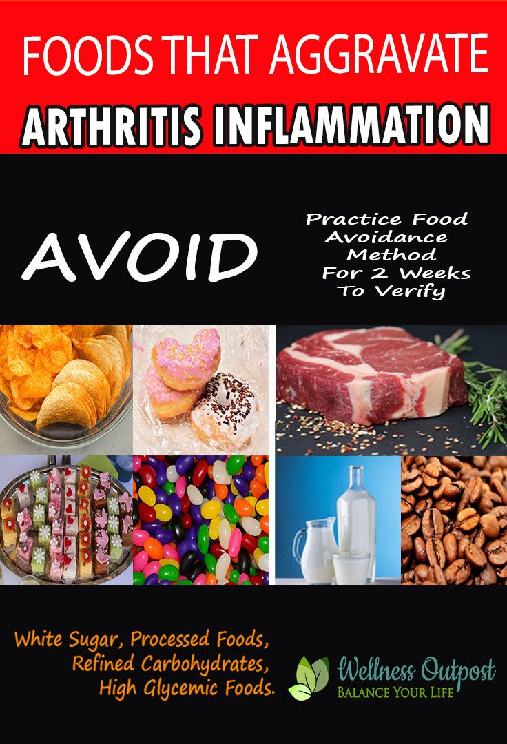 Foods To Avoid With Arthritis (Bad Foods For Arthritis)