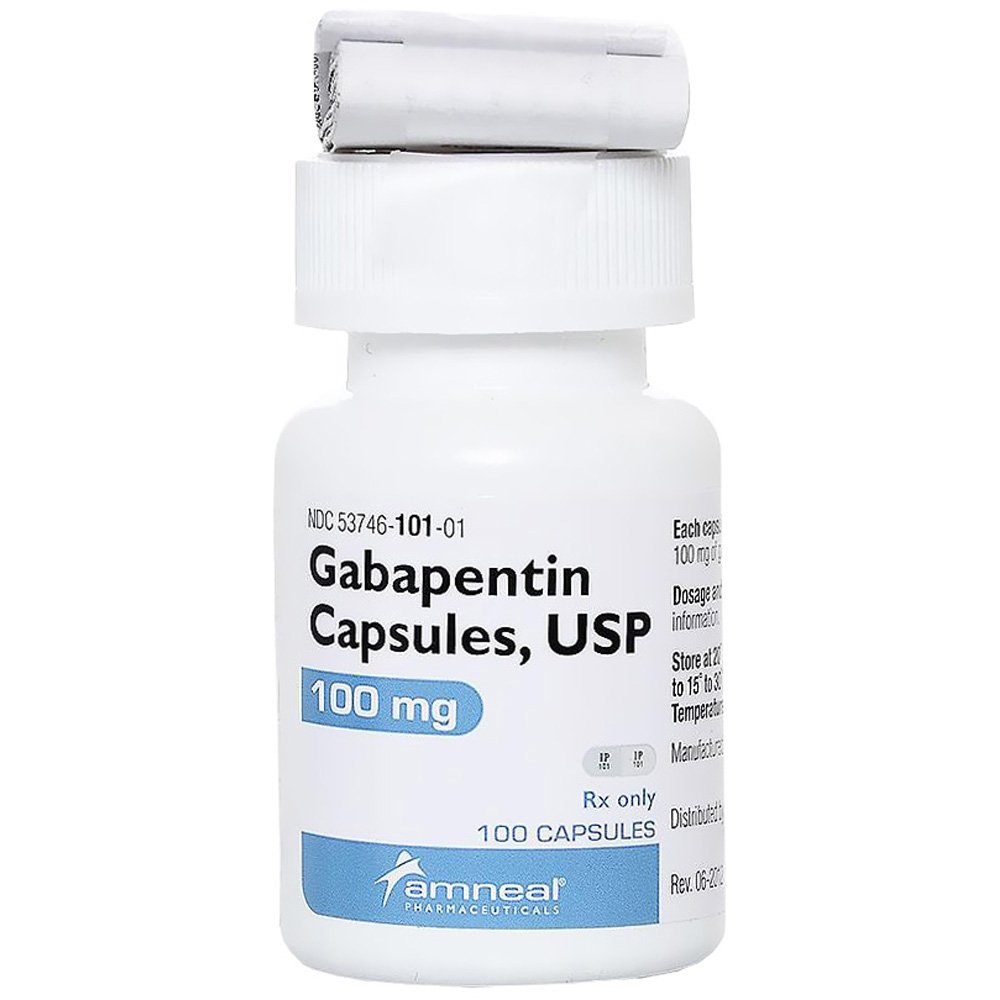 Gabapentin 100mg (per capsule) (Manufacture may vary)