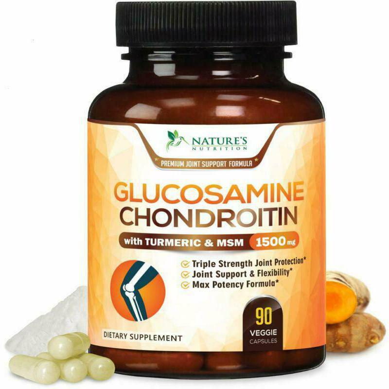Glucosamine Chondroitin Turmeric MSM Joint Pain Relief ...