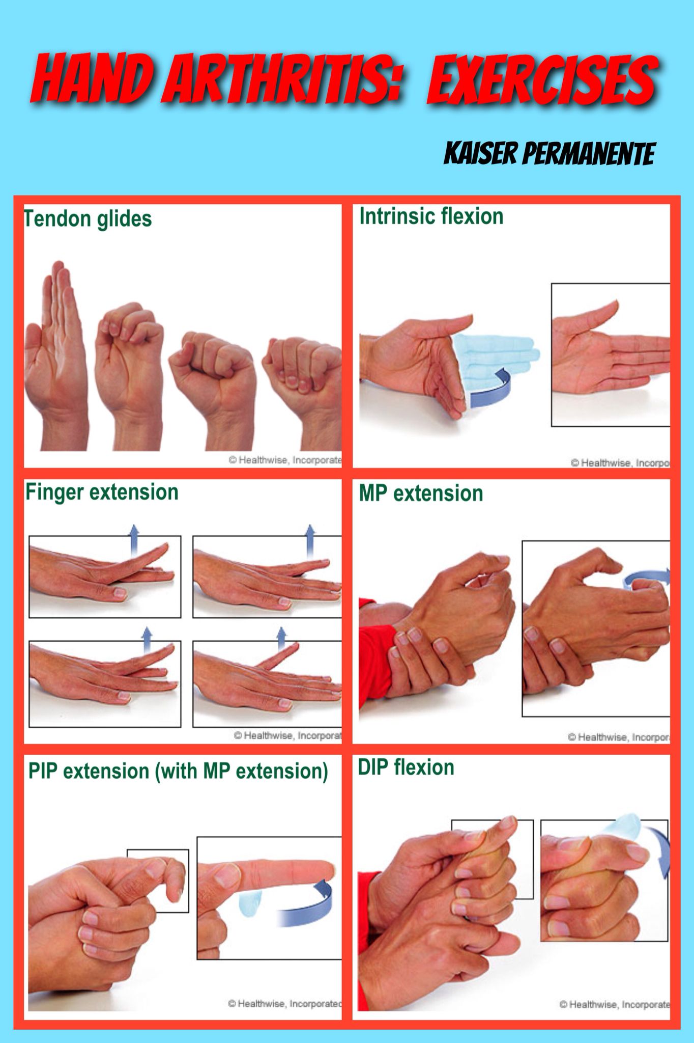Hand Arthritis Exercises
