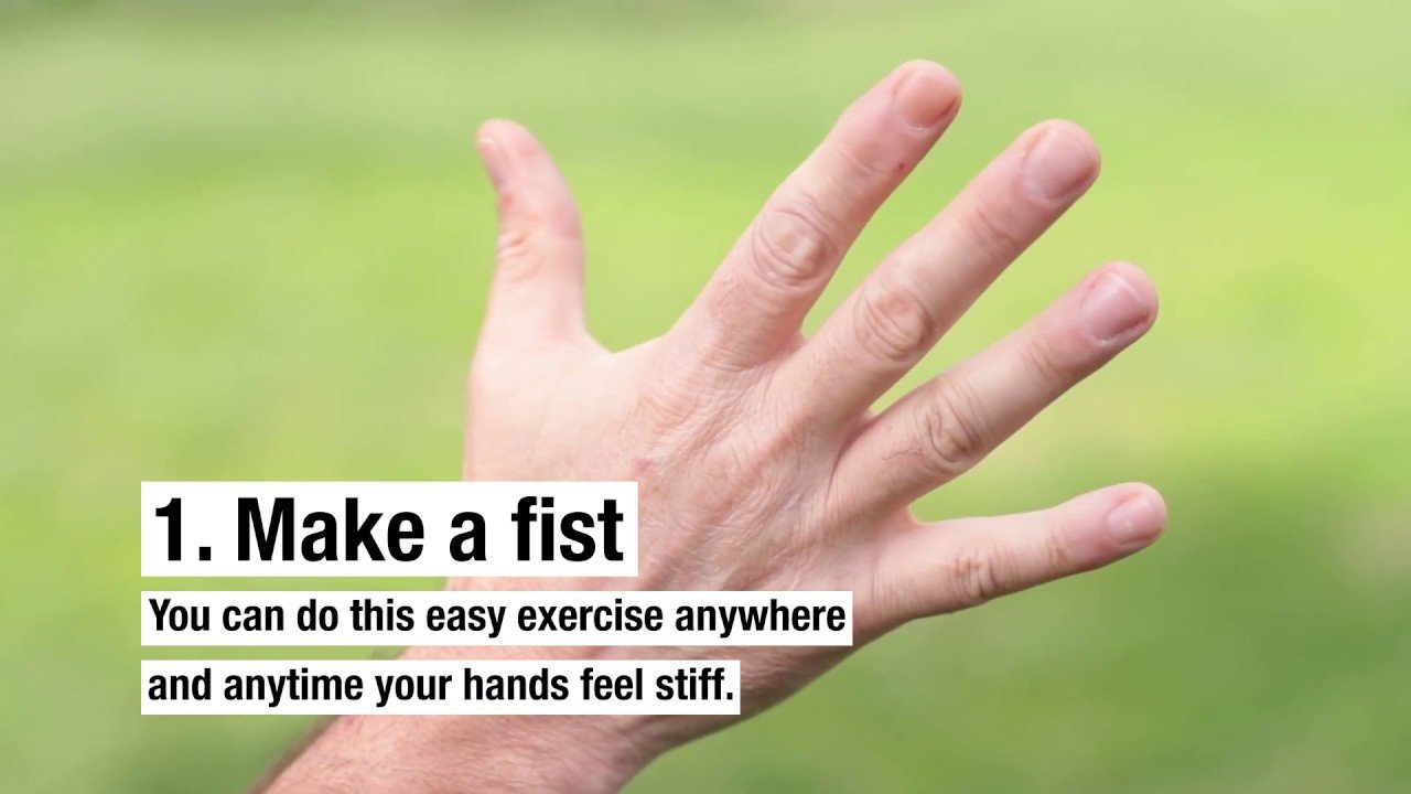 Hand Exercises to Ease Osteoarthritis
