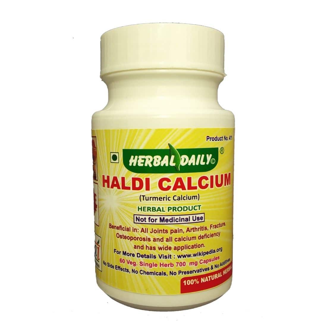 Herbal Daily Haldi Calcium (Turmeric Calcium)