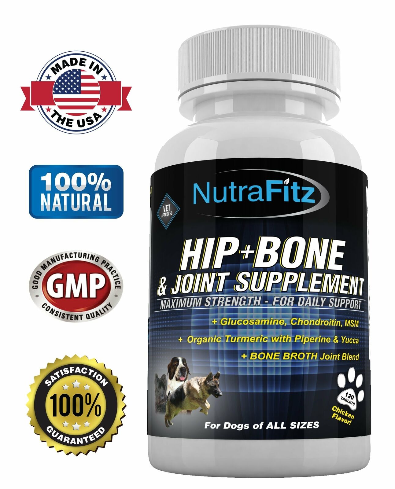 Hip Bone and Joint Supplement for Dogs