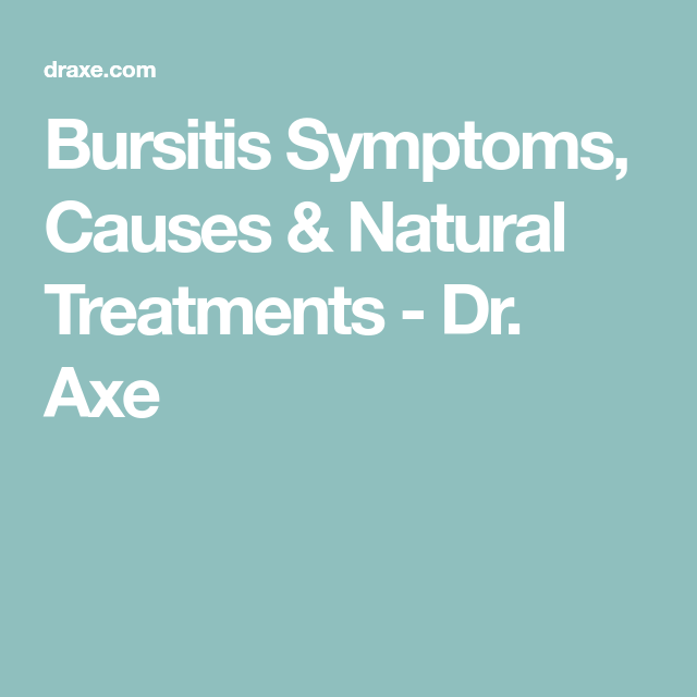 How Do You Know If You Have Bursitis?