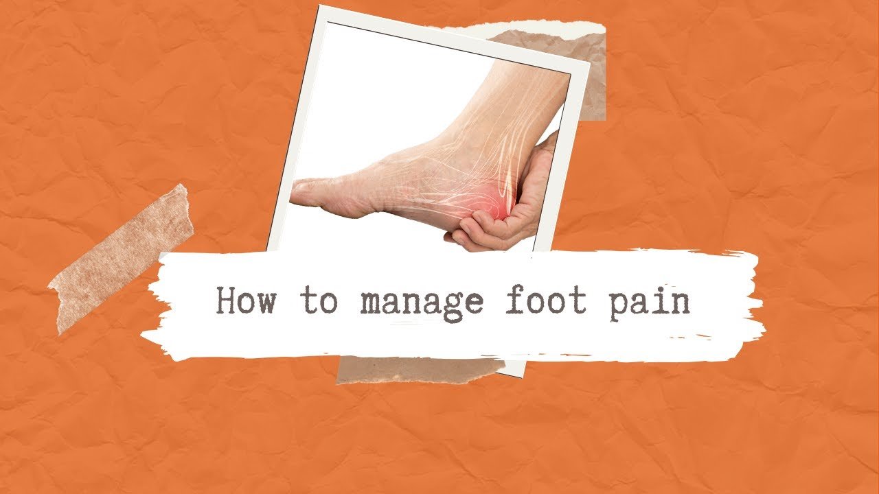 How to manage foot pain (caused by arthritis)