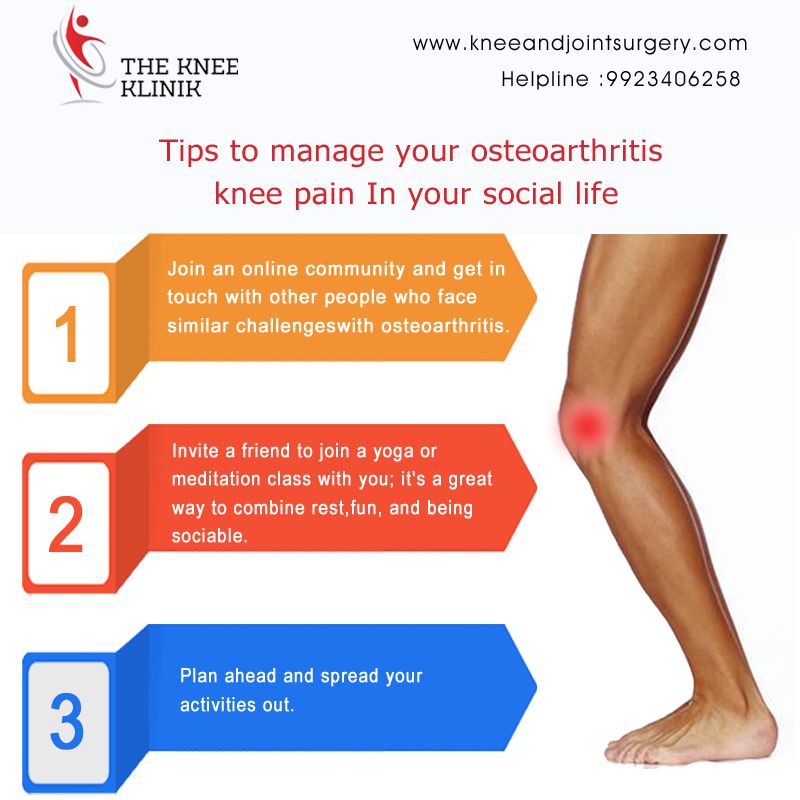 How To Manage Osteoarthritis Knee Pain