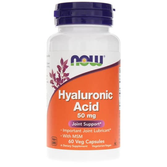 Hyaluronic Acid 50 Mg, NOW Foods
