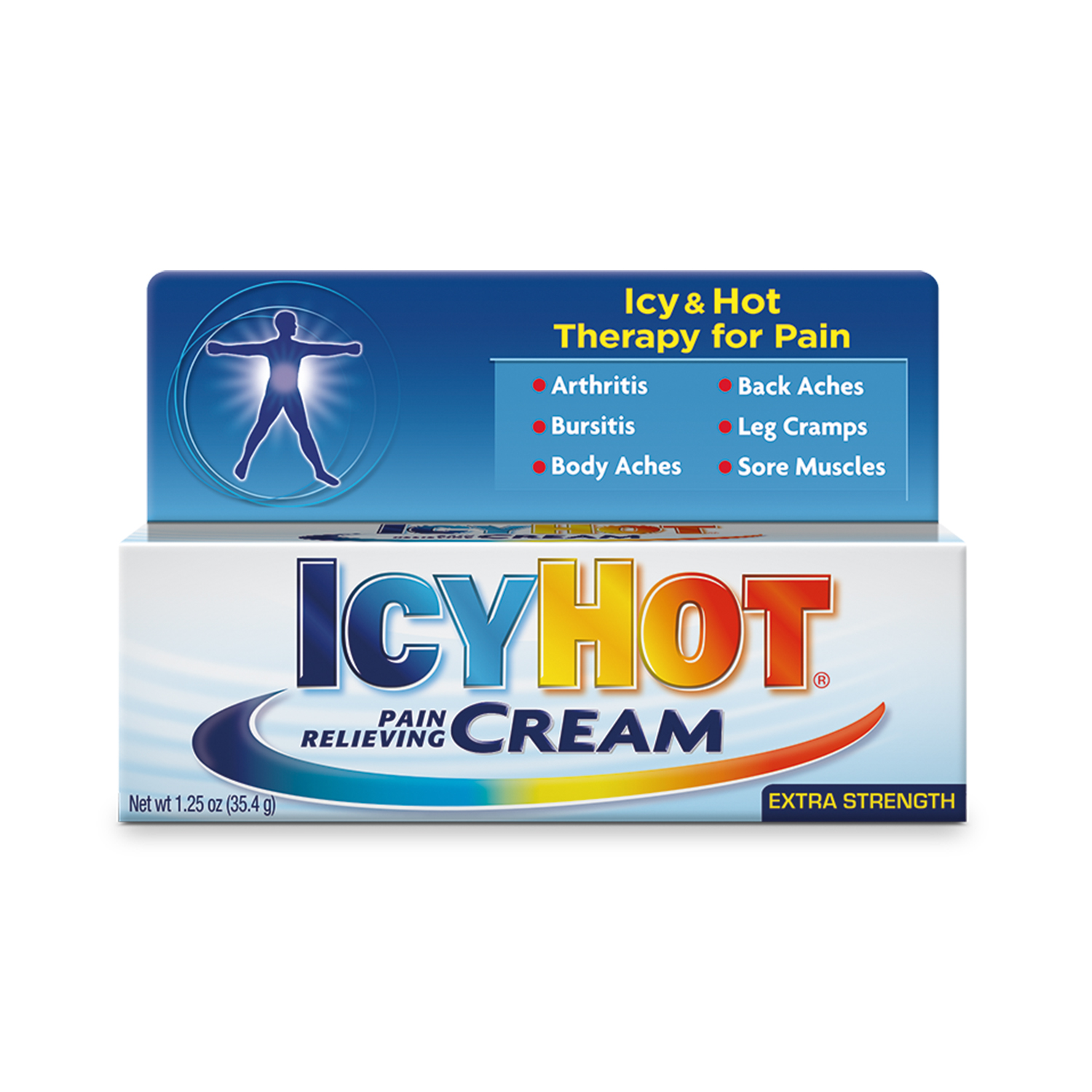 Icy Hot Extra Strength Pain Relieving Cream (1.25 Oz ...