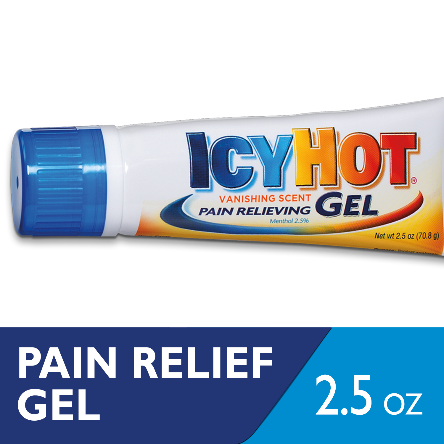 Icy Hot Vanishing Scent Pain Relieving Gel (2.5 Oz ...