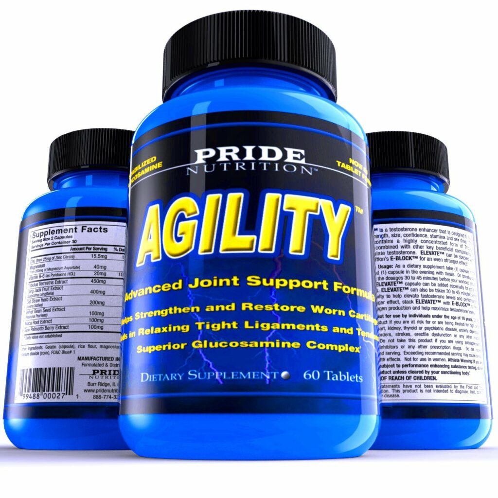 Joint Pain Relief Supplements  Agility 60 Pills  Best ...