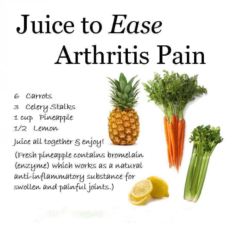 Juice to Ease arthritis pain