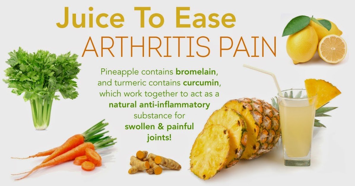 Juice To Ease Arthritis Pain