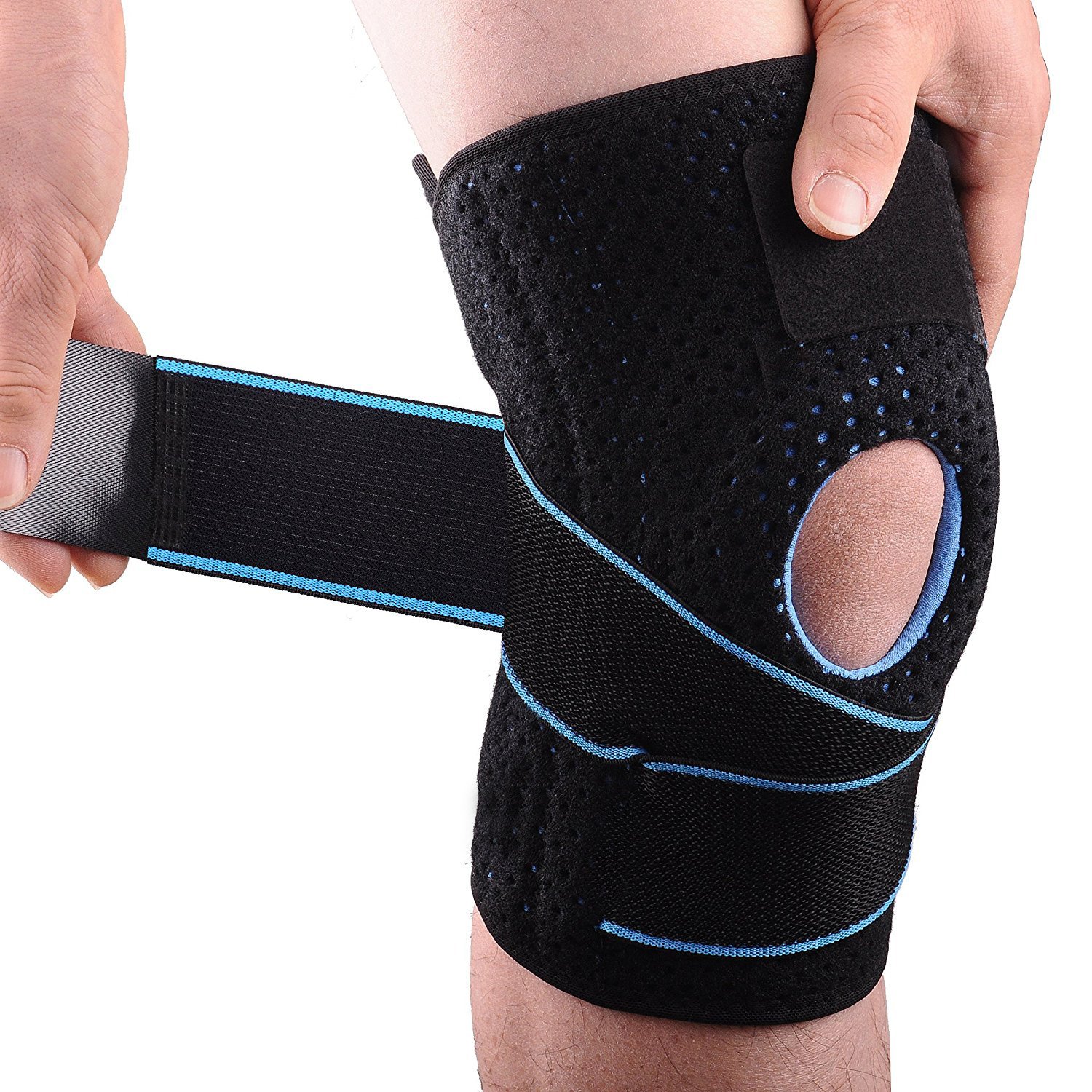 Knee brace for arthritis, ACL and meniscus tear,Open