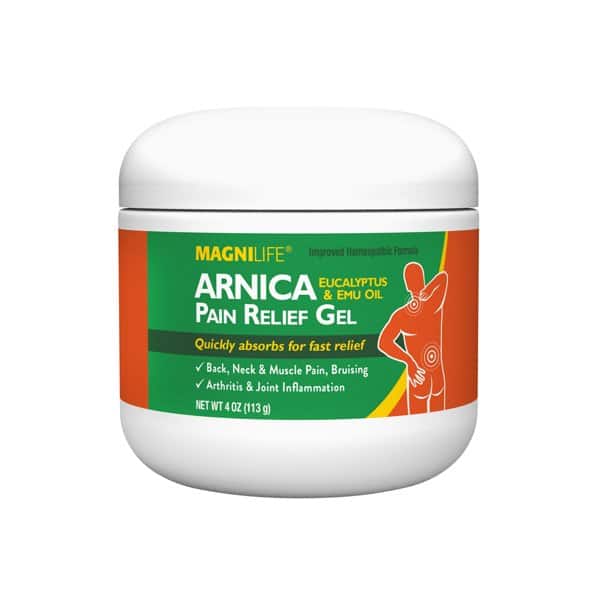 MagniLife Arnica Pain Relief Gel with Eucalyptus and Emu Oil ...