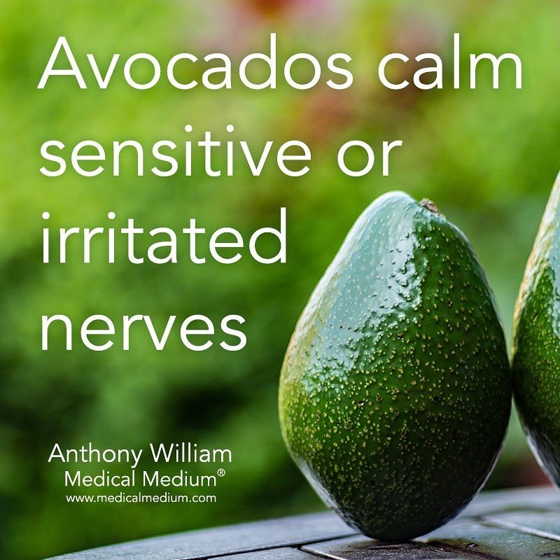 Medical MediumÂ® on Instagram: âAvocados calm sensitive or irritated ...