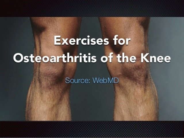 Mild Arthritis In Knee Exercises