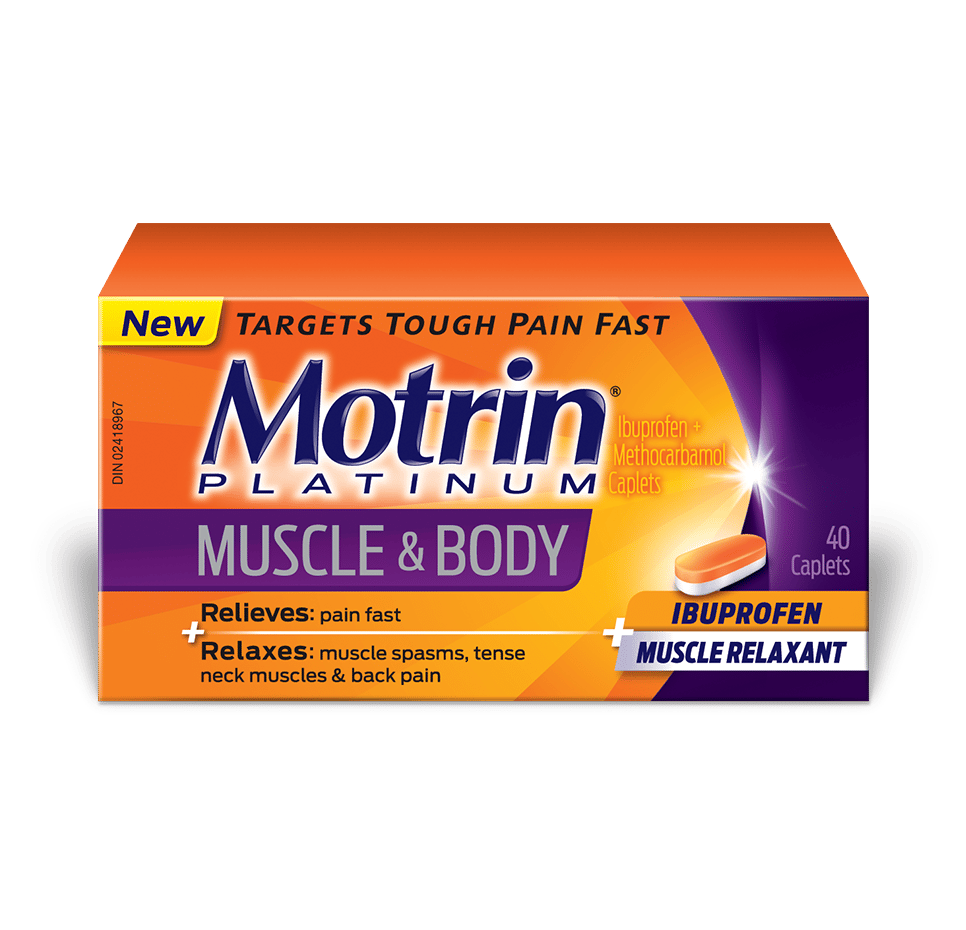 Motrin® Platinum Muscle Aches &  Body Pain Relief