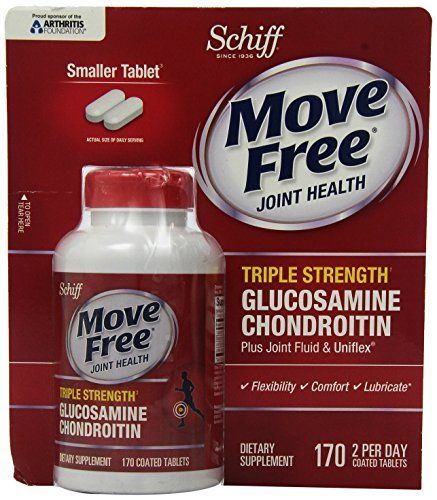 Move Free Joint Health Advanced Glucosamine Chondroitin Supplement, 170 ...