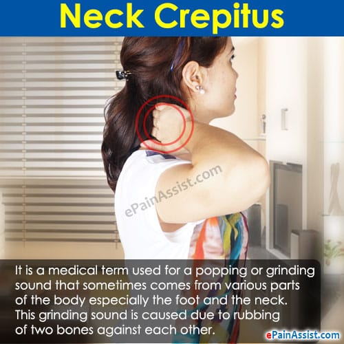 Neck Crepitus: What Causes Grinding Sound in Neck and How is it Treated?